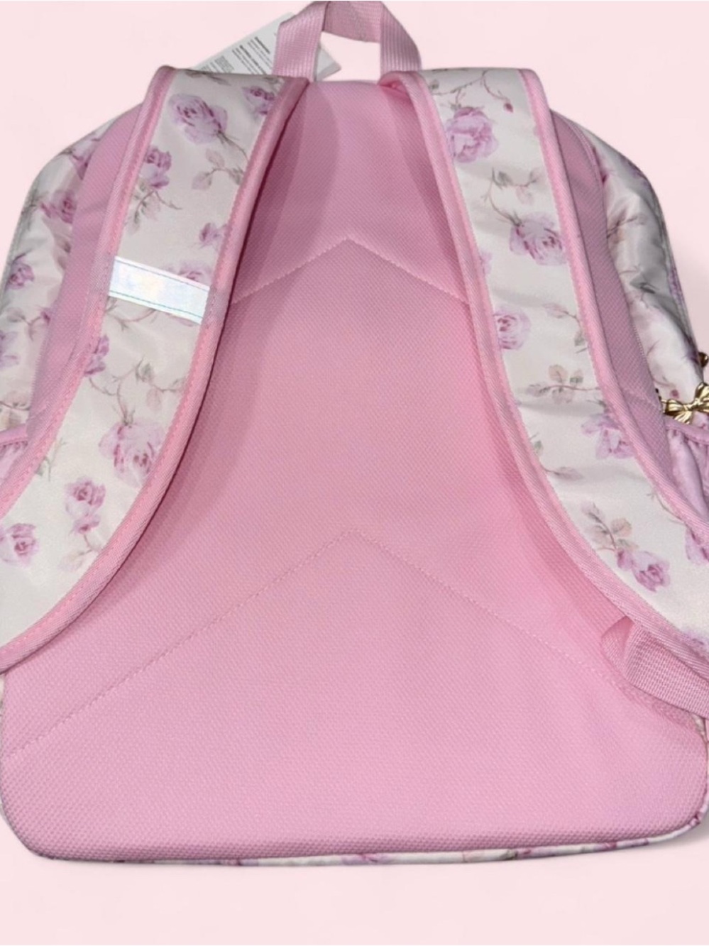 LoveShackFancy x Target - Yoobi Ribbon Rosa Backpack - Picture 3 of 8
